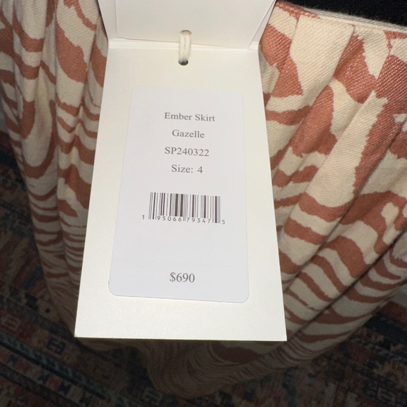 Ulla Johnson Ember Skirt in Gazelle - Picture 11 of 12